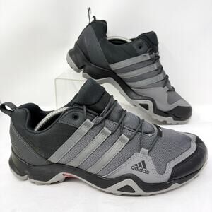 Adidas Terrex CM7728 Men’s 11 Trail Hiking Shoes Gray Black Outdoor – Read
